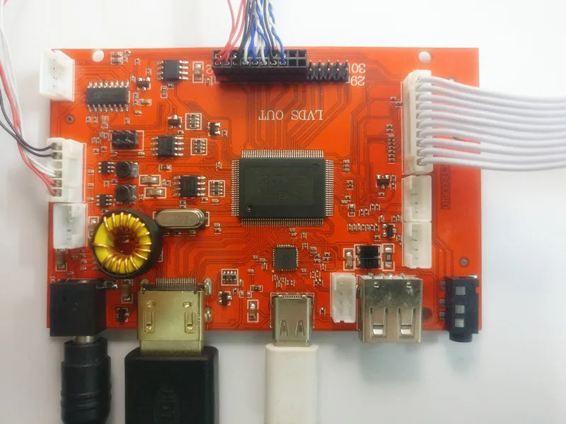 10 дюймовый ЖК дисплей Raspberry Pi 1280*800 монитор высокого разрешения плата