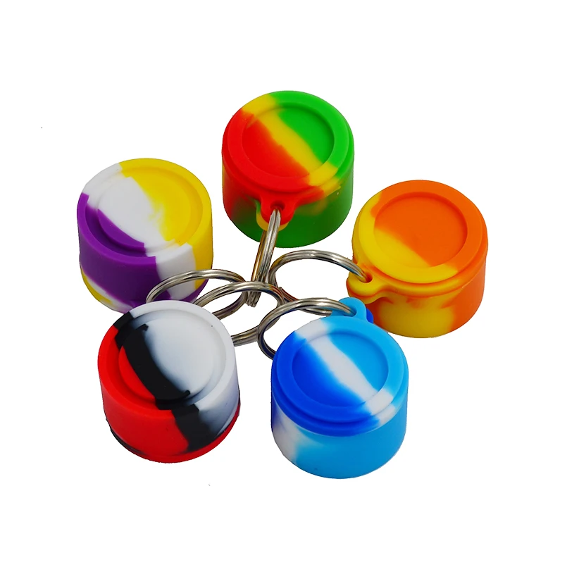 2 шт. 6 мл одобренный FDA силиконовый воск/бутановое масло/контейнер для