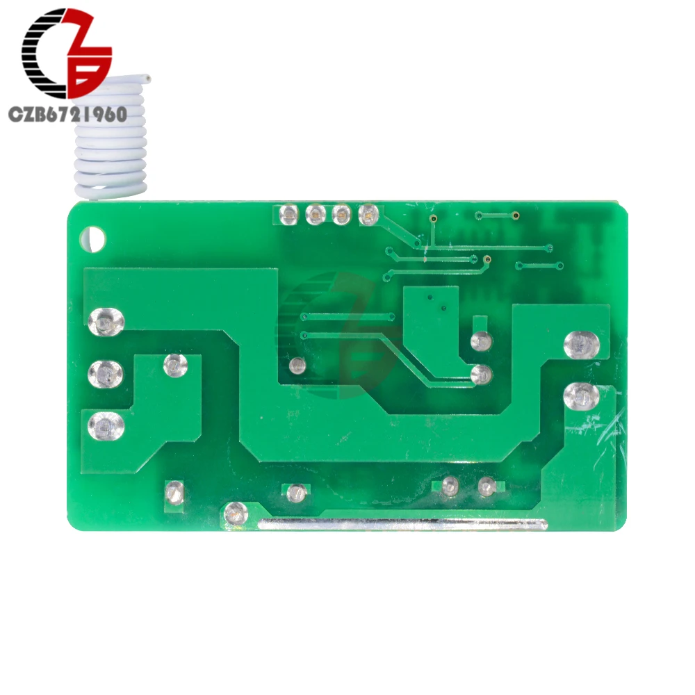 DC 12V 220V 10A 315MHz 1CH 1 канал беспроводной Радиочастотный пульт дистанционного управления приемник релейный модуль управления для умного дома