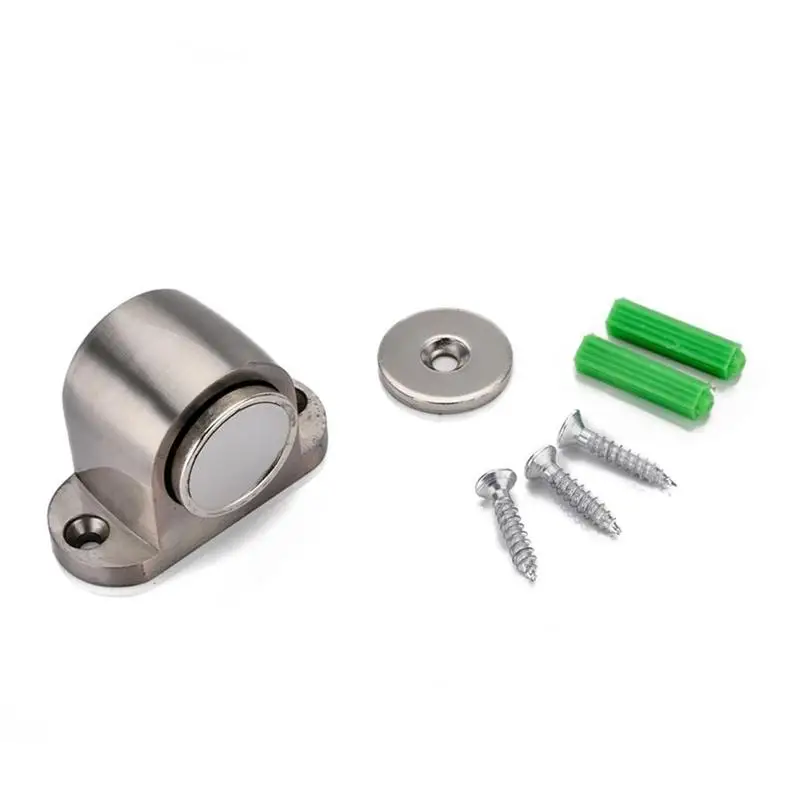 Steel Strong Magnetic Door Stopper Suction Gate Supporting Hardware Powerful Mini Stop | Обустройство дома