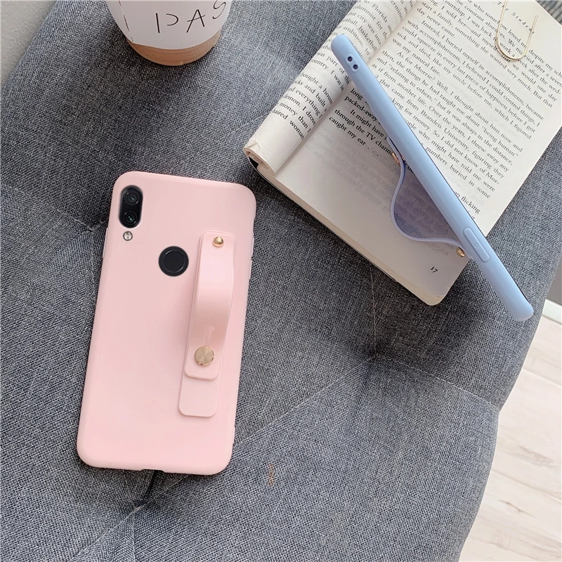 Силиконовый чехол с ремешком на запястье для huawei p30 p20 lite pro p8 p9 p10 p smart plus 2021 2018 2019