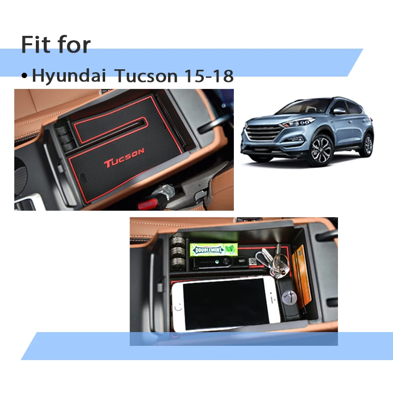 Нескользящий коврик-органайзер MCrea для Hyundai ix35 2018 2019 Tucson 2017 2016 ABS аксессуары
