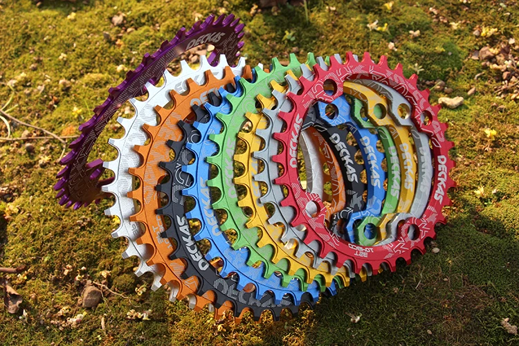 Звездочка звездочки DECKAS для горных велосипедов круглая узкая широкая 32T/34T/36T 104BCD