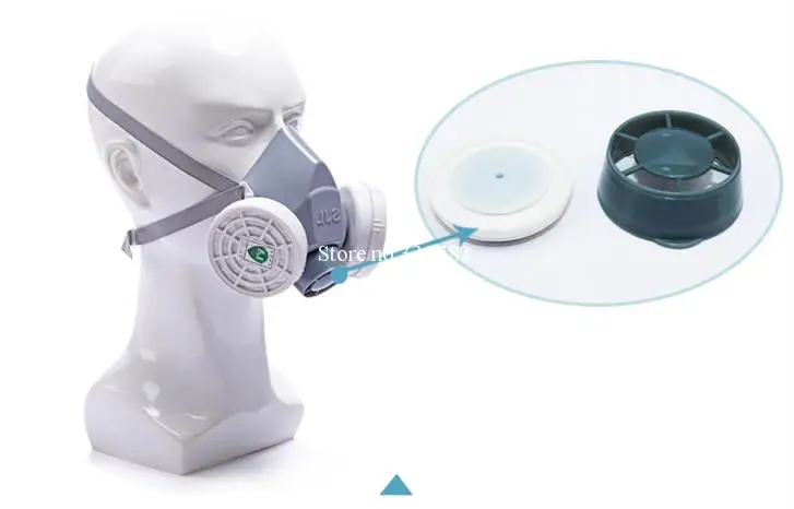 Противопылевой респиратор противогаз фильтр для защиты лица маска распыления