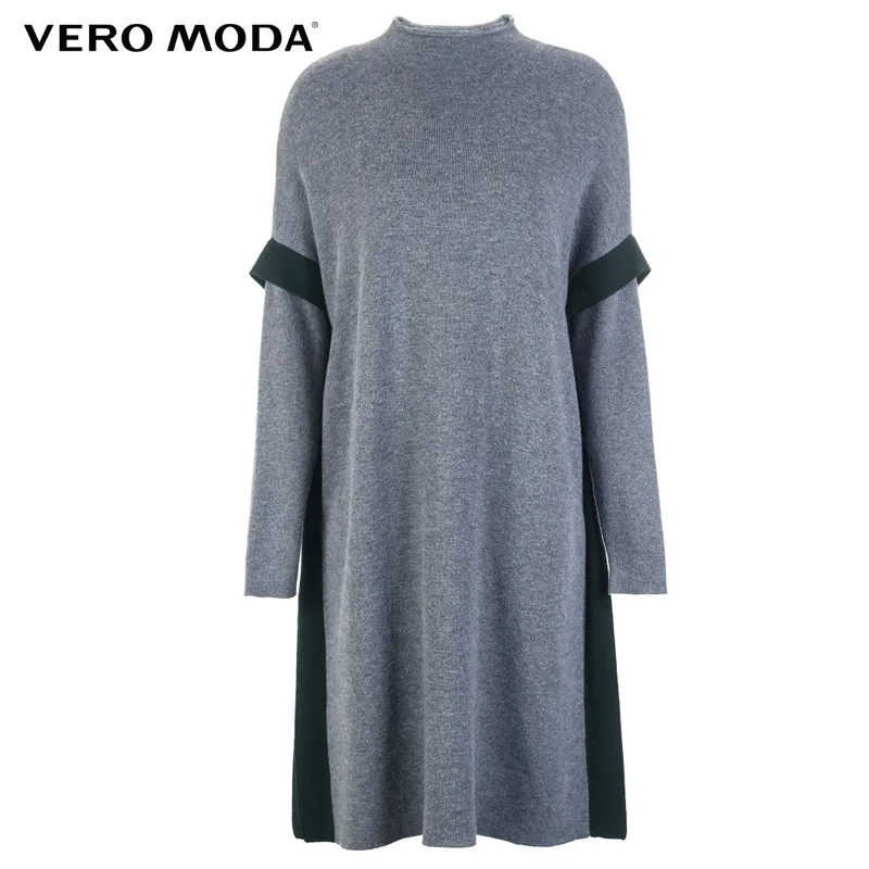 Шерстяное вязаное платье Vero Moda 2019 | 318446504|Женские платья|