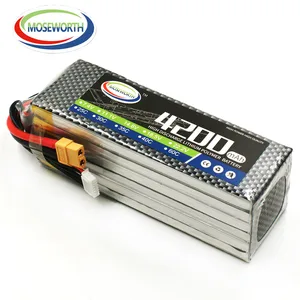 Аккумулятор литий-полимерный 6S, 22,2 в, 4200 мА  ч, 35C, для радиоуправляемых квадрокоптеров, лодок, дронов, автомобилей, вертолетов, моделей самолетов, игрушек с дистанционным управлением, литий-ионный аккумулятор