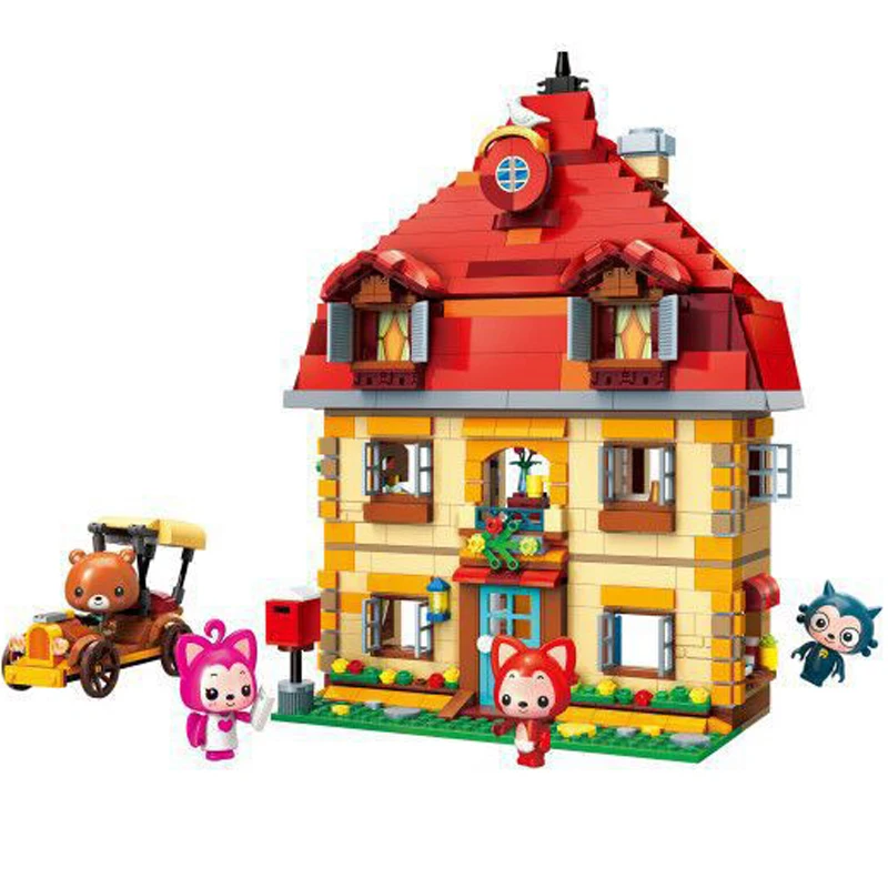 941 шт дом мечты совместимые Legoingly друзья город девушки DIY фигурки кирпичи