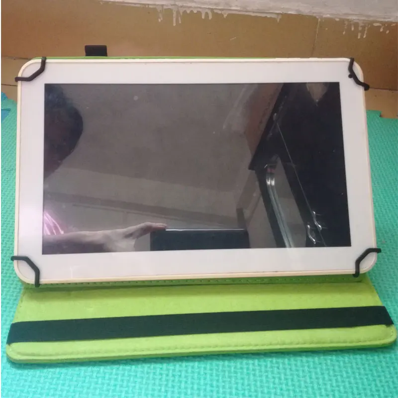 

Myslc 360 Degree Rotating Universal PU Leather case cover for RoverPad Sky Q10 3G/Air 3G 10.1 Inch Tablet