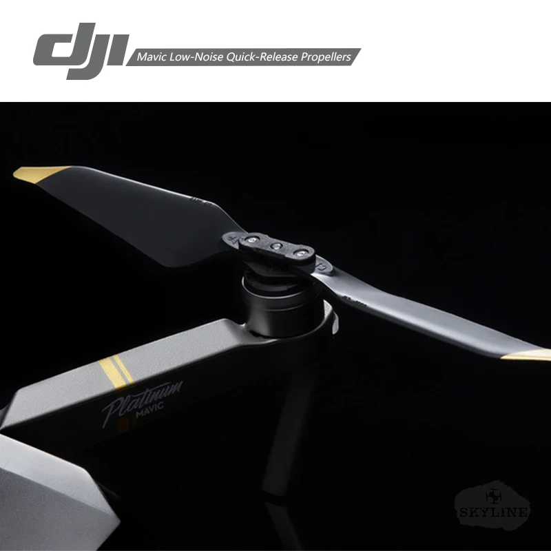 DJI Mavic Pro Платиновый Дрон с низким уровнем шума быстросъемные пропеллеры 8331(золотистый)/(серебристый) для DJI Mavic Pro Платиновый Дрон s