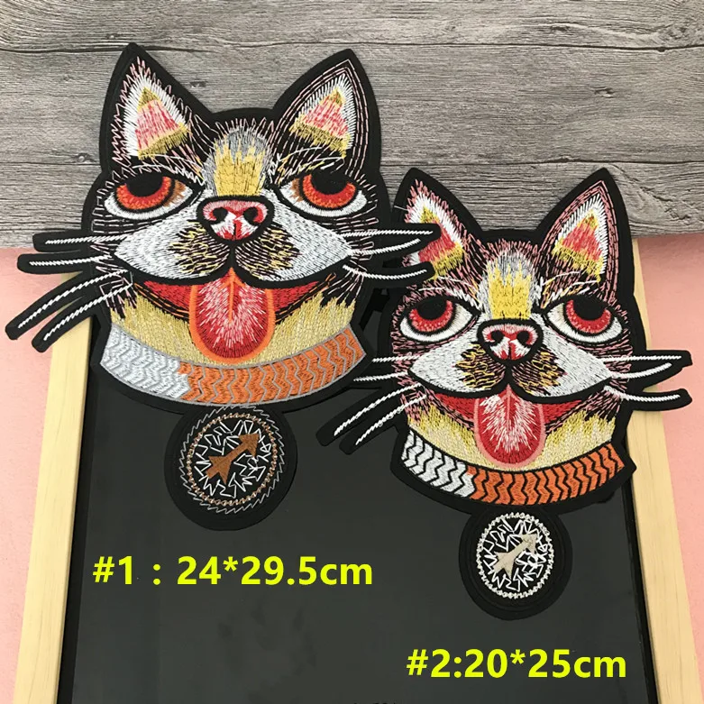 5-20 Pieces/Lot Embroidery cats and dogs patch for clothing bags decorated with DIY accessories iron on patches applique DN467 | Дом и сад