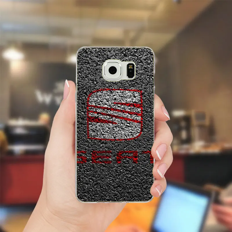 Горячая автокресло логотип Мягкие TPU чехол для телефона Тонкий samsung Galaxy Note 2 3 4 5 8 S2