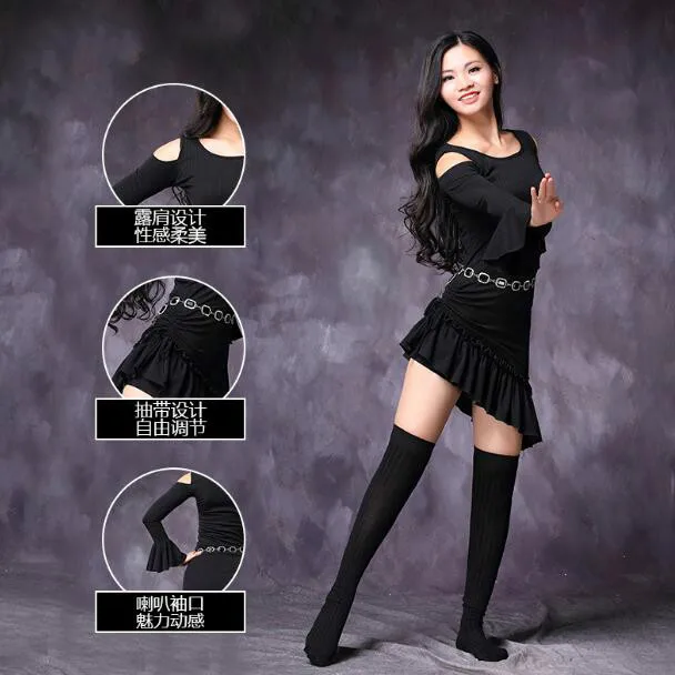 Женский костюм для танца живота хорошее качество одежда занятий танцами размер M