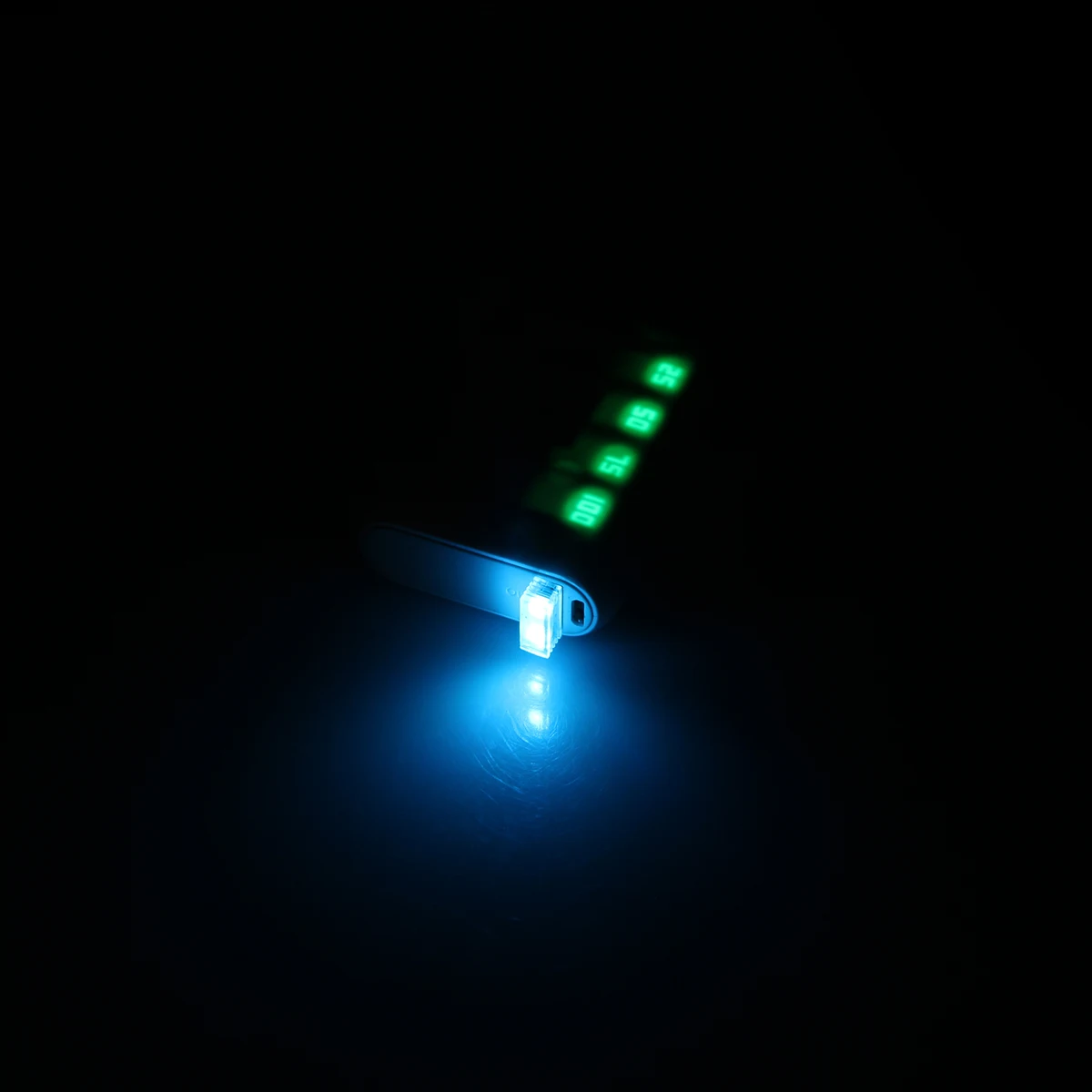 USB мини-светодиод машины атмосферные огни прикуривателя декоративные огни USB светодиодный свет для компьютера автомобиля mp3 плеер красный/синий/белый