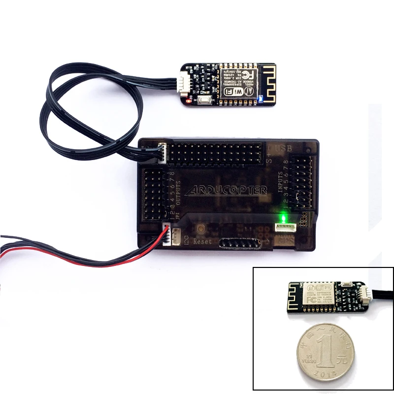 

Контроллер полета APM PX4 Pixhawk, беспроводная передача данных Wi-Fi, Замена модуля передачи данных 3DR