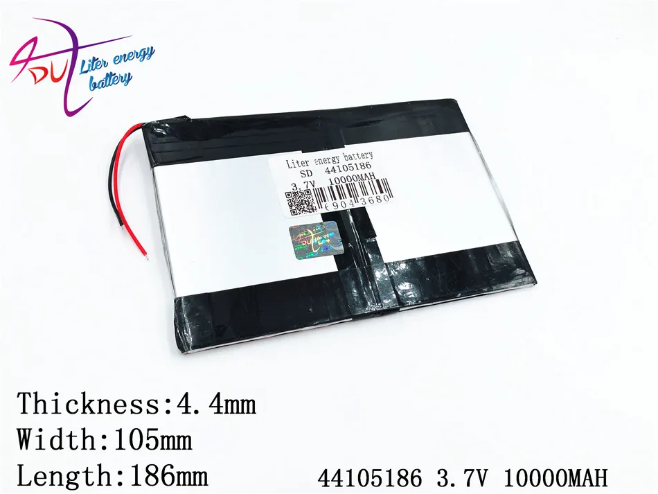 

44105186 3.7V 10000MAH 45105185 Liib (polymer Lithium Ion Battery / ) Li-ion Battery For Tablet Pc; V971,v972 Quad Core