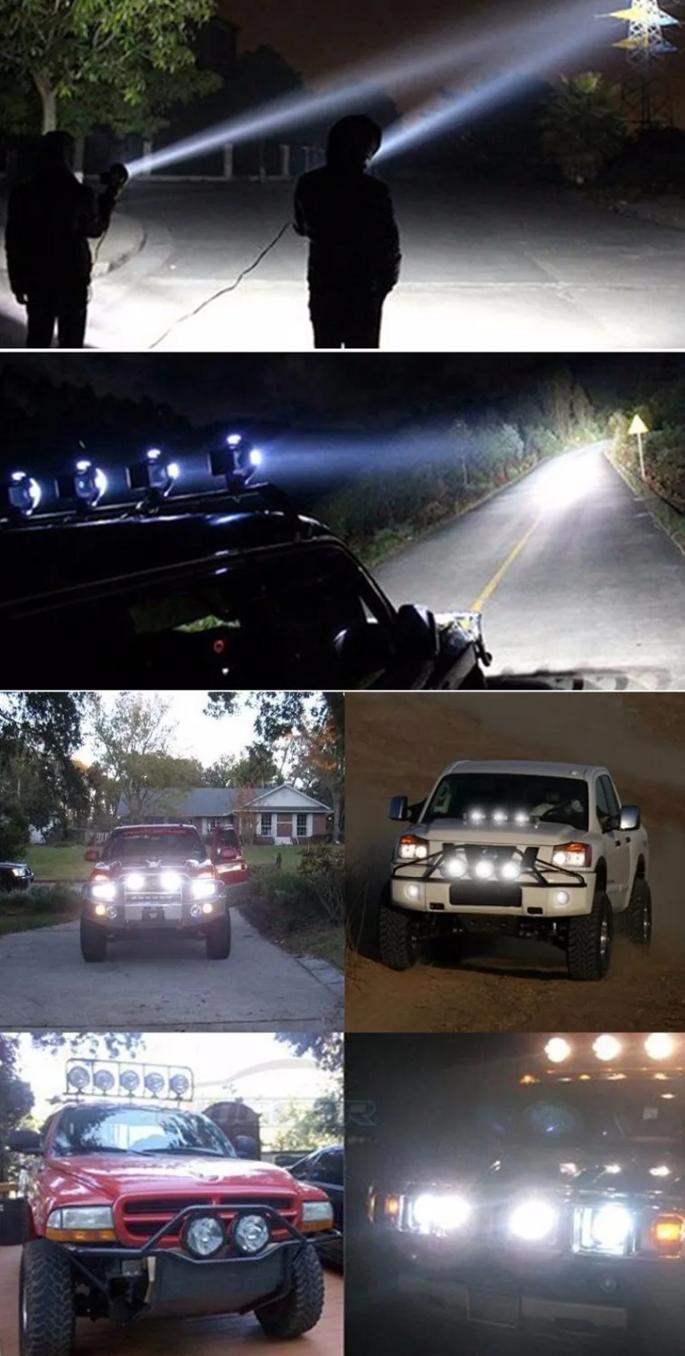 9 дюймов HID дальнего света внедорожное пятно/лампа заливающего для внедорожников