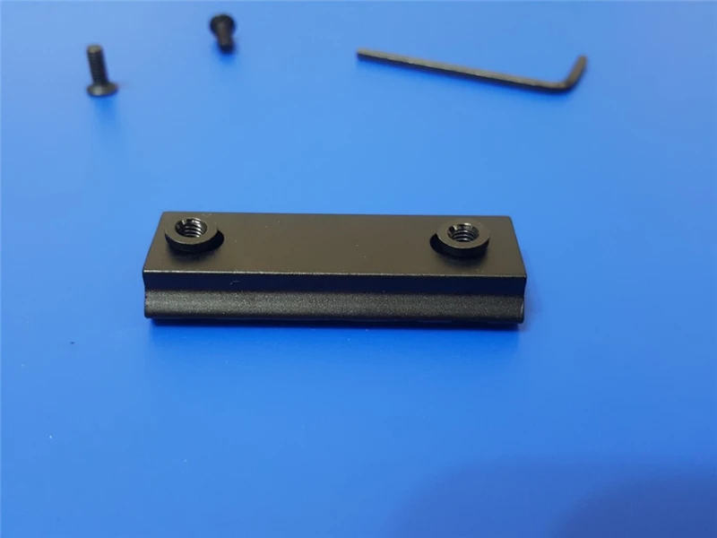 2 шт./лот 5 Слот " Keymod рельсовая секция Пикатинни для ключа Mod Handguard крепление для прицела Базовая рельсовая система охотничий Пистолет Аксессуары