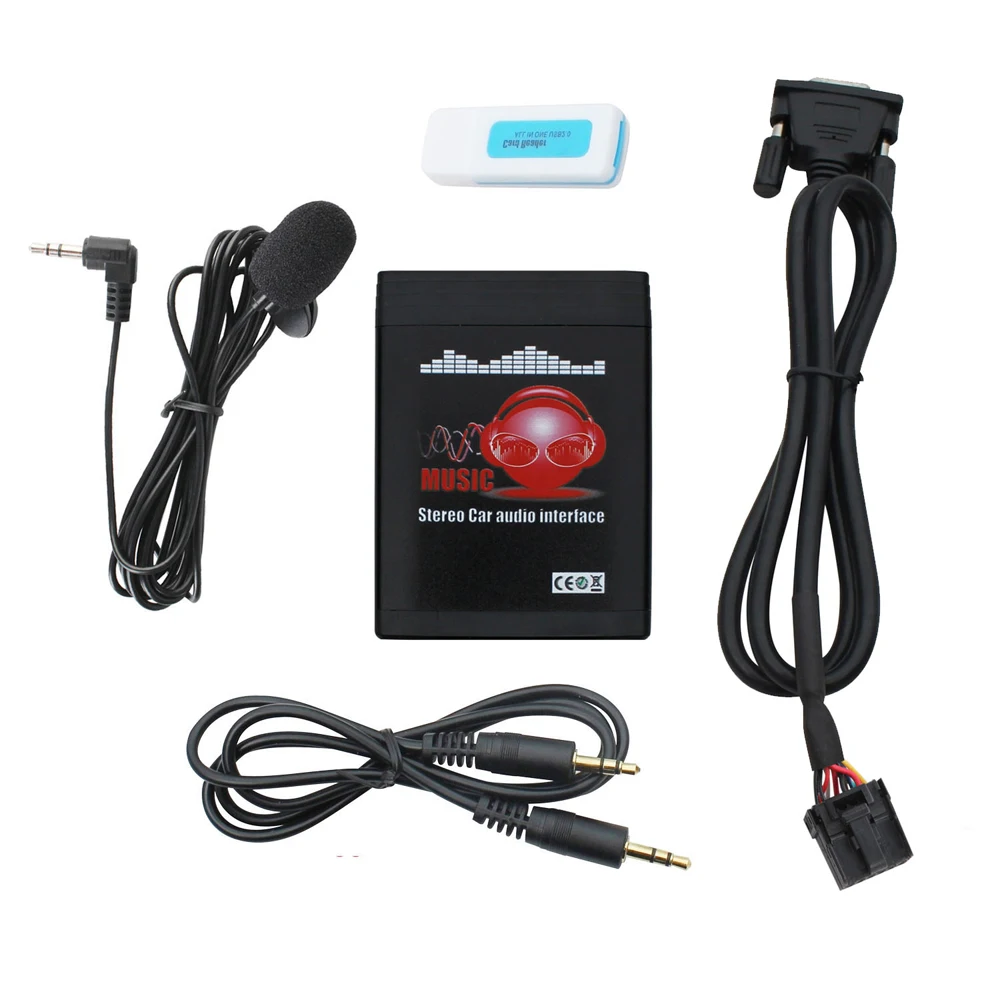 Автомобильный MP3 USB/AUX 3 5 мм стерео адаптер беспроводной Hands Free Авто Bluetooth приемник