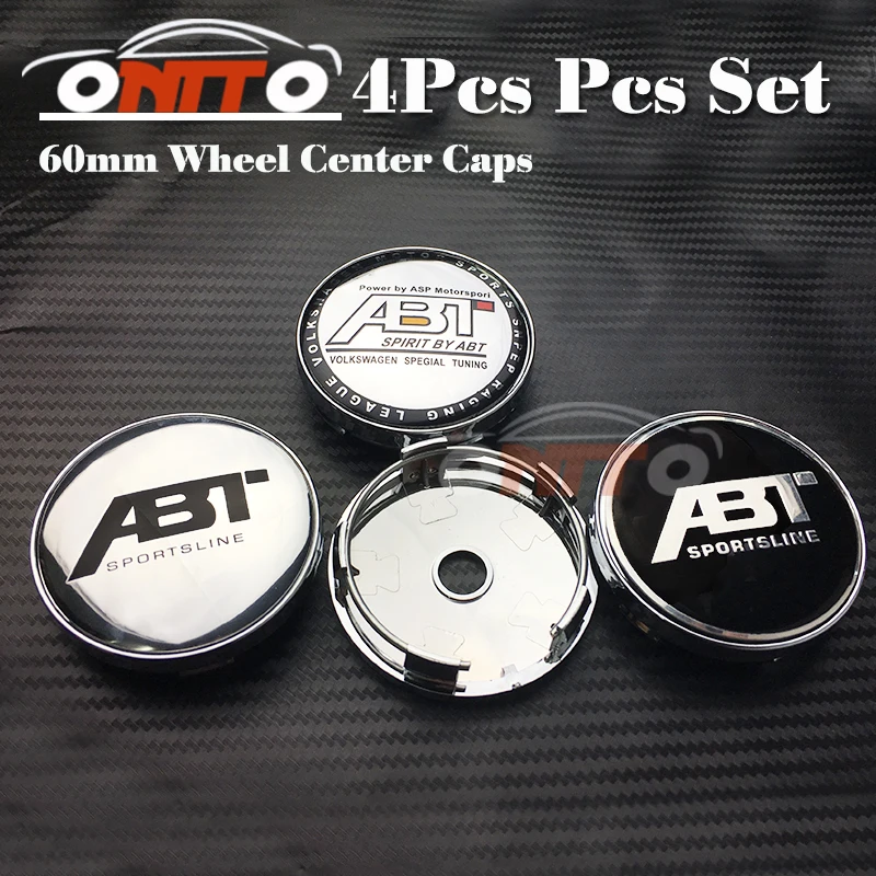 Автомобильный стайлинг (набор 4) Для ABT логотип колпачок центральной ступицы