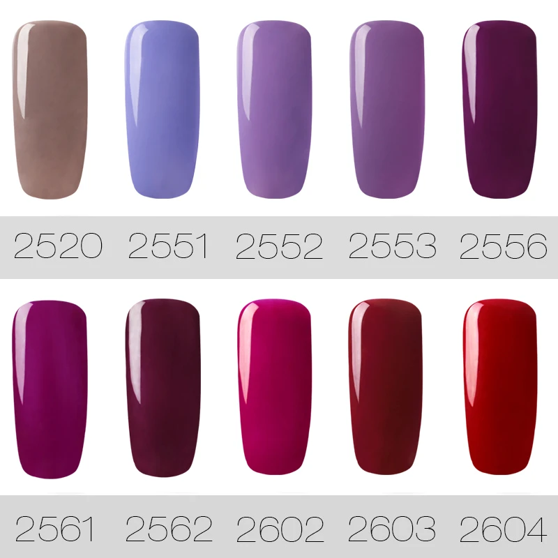 ROSALIND UV набор гель-лаков для ногтей для маникюра Полиакриловый геллак Vernis полуперманентные УФ гибридные лаки для ногтей