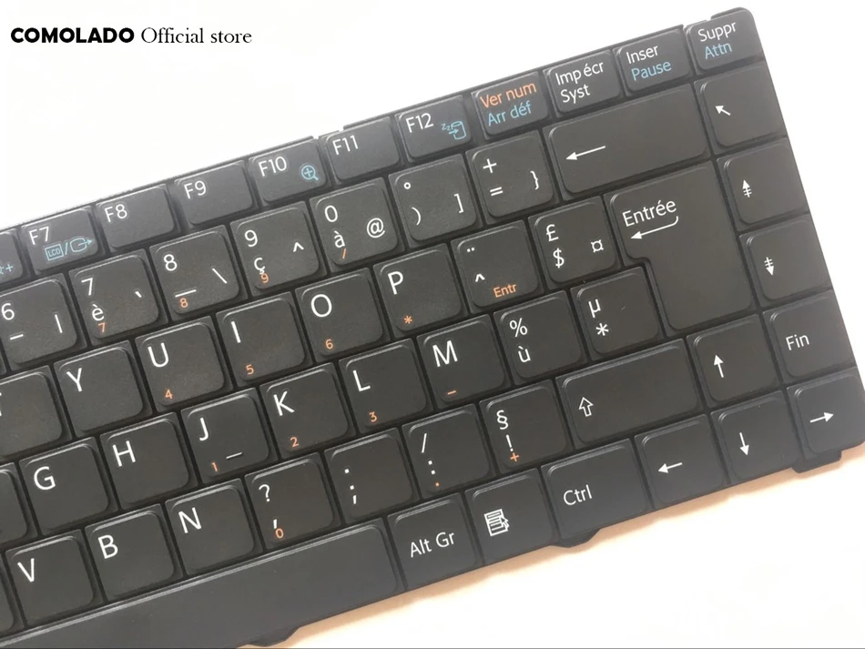FR Французская клавиатура для SONY VAIO VGN-NR385ew VGN-NS VGN NS NR белая и Черная Клавиатура