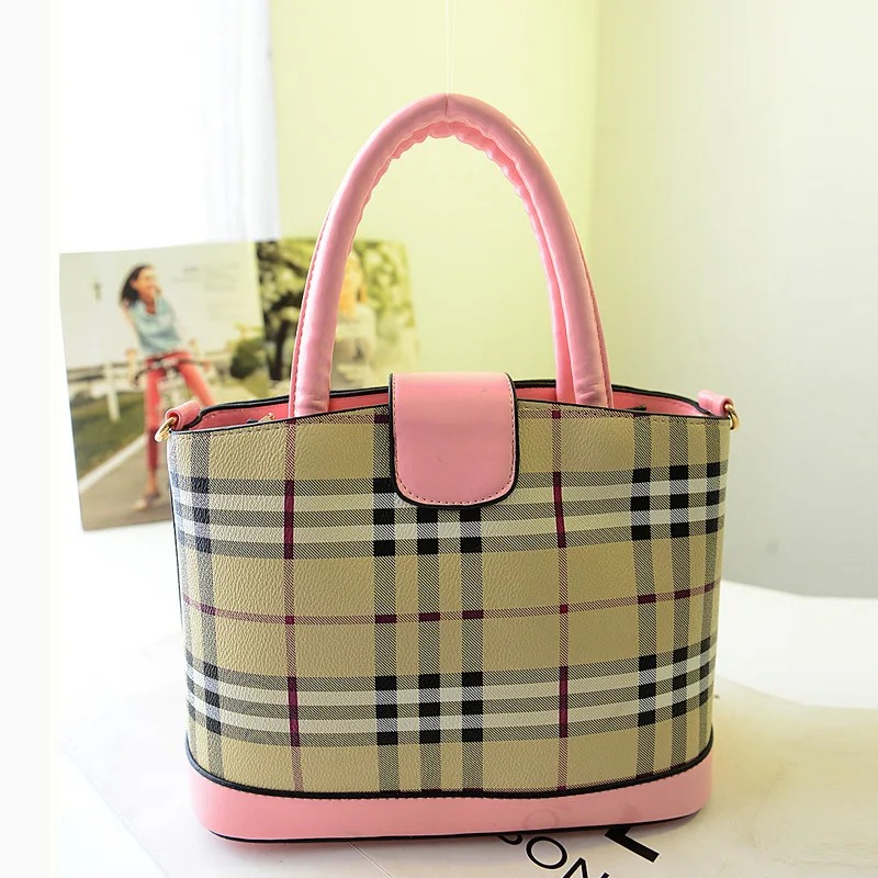 new Korean version of the candy -colored fashion casual ladies handbag | Багаж и сумки