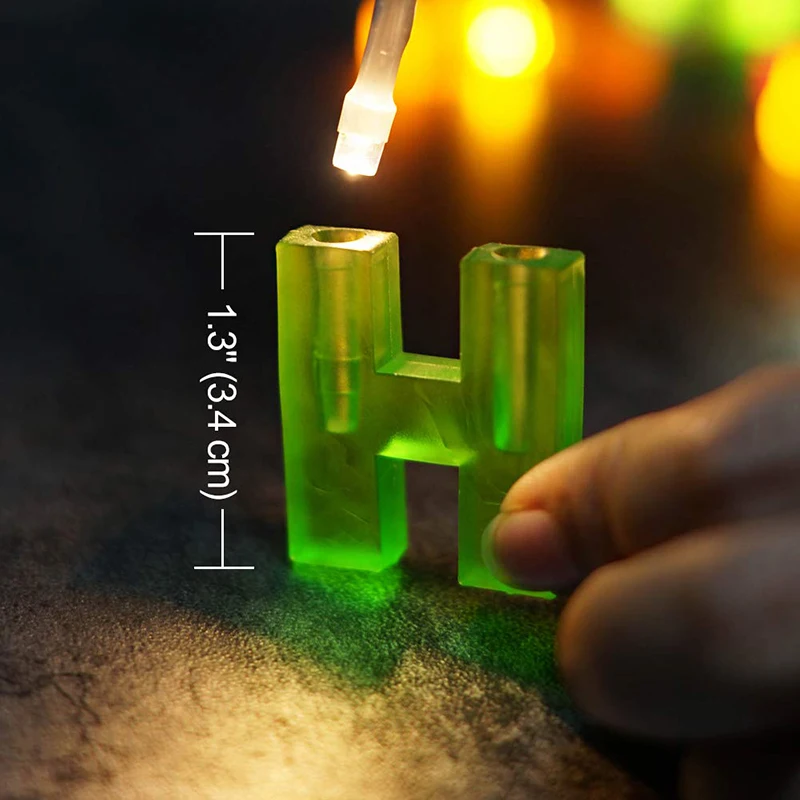 Multicolor Letter Happy Birthday Christmas 13 LED String Lights Party For Holiday Bedroom Home Decoration Lamp | Освещение