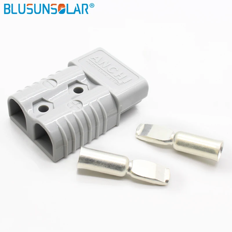 10 шт./лот красный/синий/серый 50 А 8 AWG фотоэлемент питания солнечной