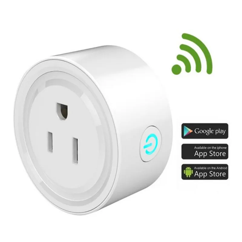Смарт розетка PLYMOTON WiFi стандарт США Беспроводная мини дистанционное управление
