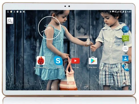 2018 Восьмиядерный 10 дюймовый планшетный компьютер Android планшет 4 Гб RAM 64 ROM Dual SIM