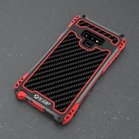 r just metal case for galaxy note8 water resistant case for galaxy s21 s9 plus note 8 aluminum shockproof carbon fiber case