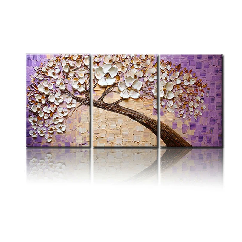 Lucky Tree современная абстрактная картина маслом домашний декор настенное