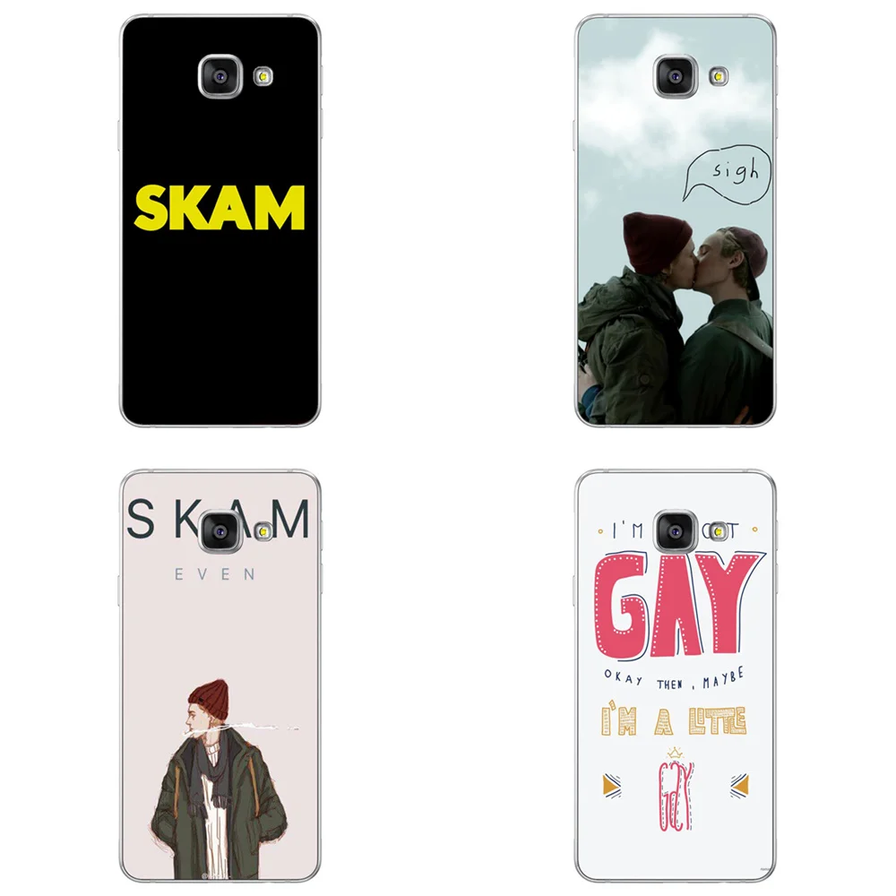 Норвежский гей драма skam чехол для Samsung Galaxy 2016 A3 A5 A7 J1 J5 J7 S6 S6Edge S7 S7edge S8 s8plus ячейки