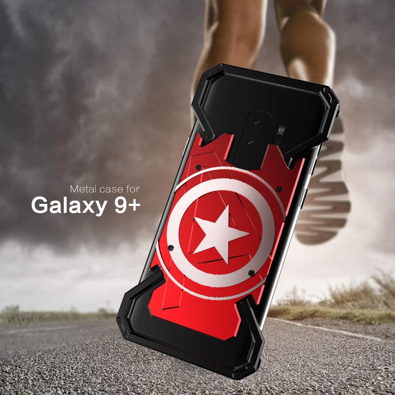 Супер герой металлический корпус для samsung Galaxy S10 S9 S8 плюс S10e примечание 9 8 5 S7 S6 Edge чехол Человек-паук мужское кольцо защитный чехол для телефона сумка