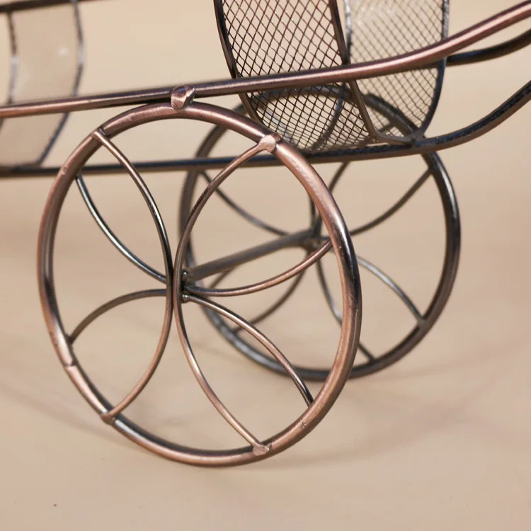 Частный Заказной винный шкаф железный трехколесный велосипед Европейская мода