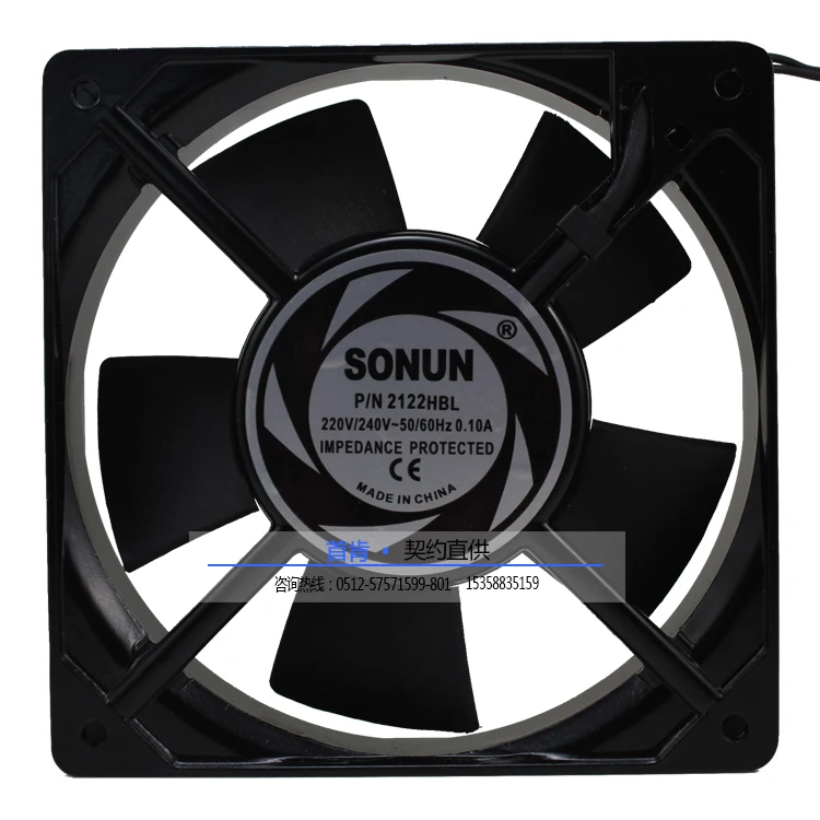 

Новый вентилятор охлаждения с шарикоподшипником SUNON 2122HBL 12 см 220 В 12025 DP12025AT