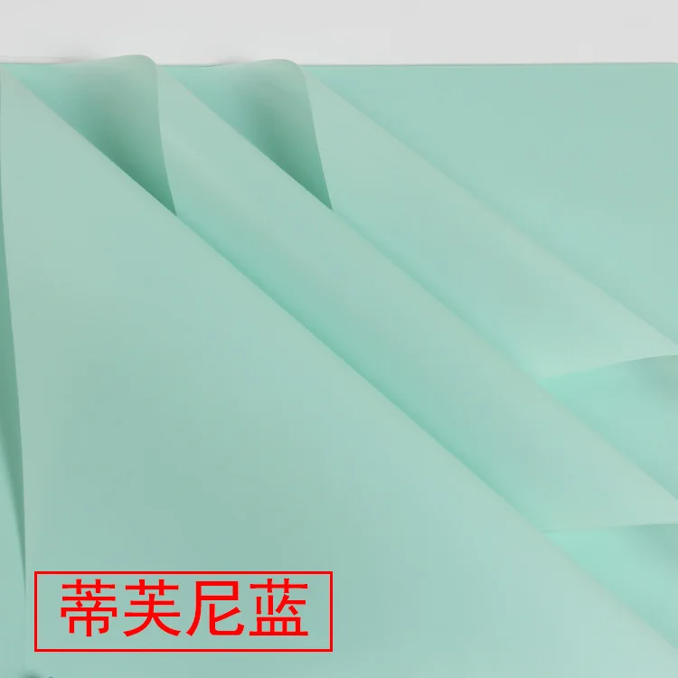 Tiffany blue 20 шт полупрозрачные водостойкие цветы подарочная оберточная бумага матовые цветы букет упаковочные материалы - Цвет: Tiffany blue