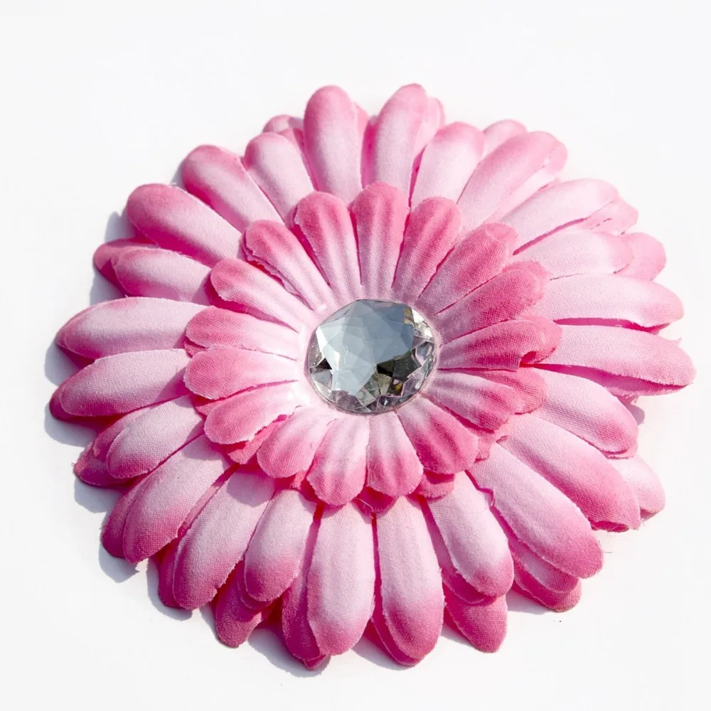 14 шт./партия 4 дюймовые заколки для волос в виде маргариток цветов|hair clip|gerber