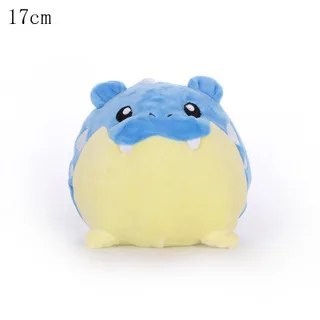 Walrein 17cm Пикачу Бульбазавр Squirtle Charmander Мягкая Игрушка коллекция хобби кукла аниме периферийная плюшевая кукла рождественский подарок для детей - Цвет: Walrein 17cm