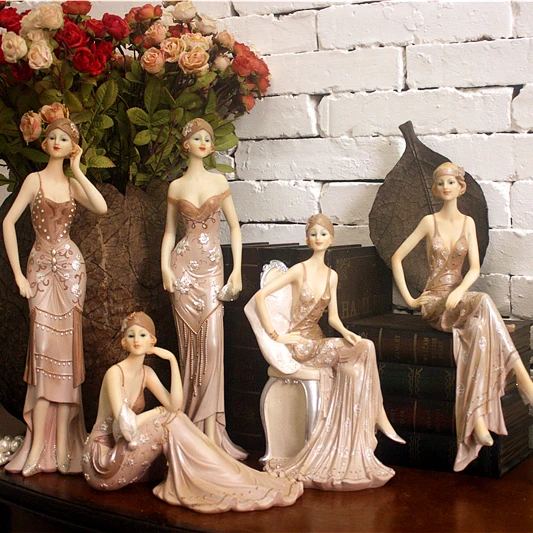 Новые европейские женские украшения для красоты аксессуары дома гостиной винный