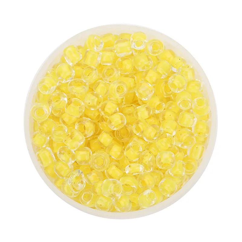 SAUVOO 500pcs/lot 8 Colors Glass Seed Beads Bulk Spacer Transparent Loose for DIY Women Jewelry Findings F7534 | Украшения и