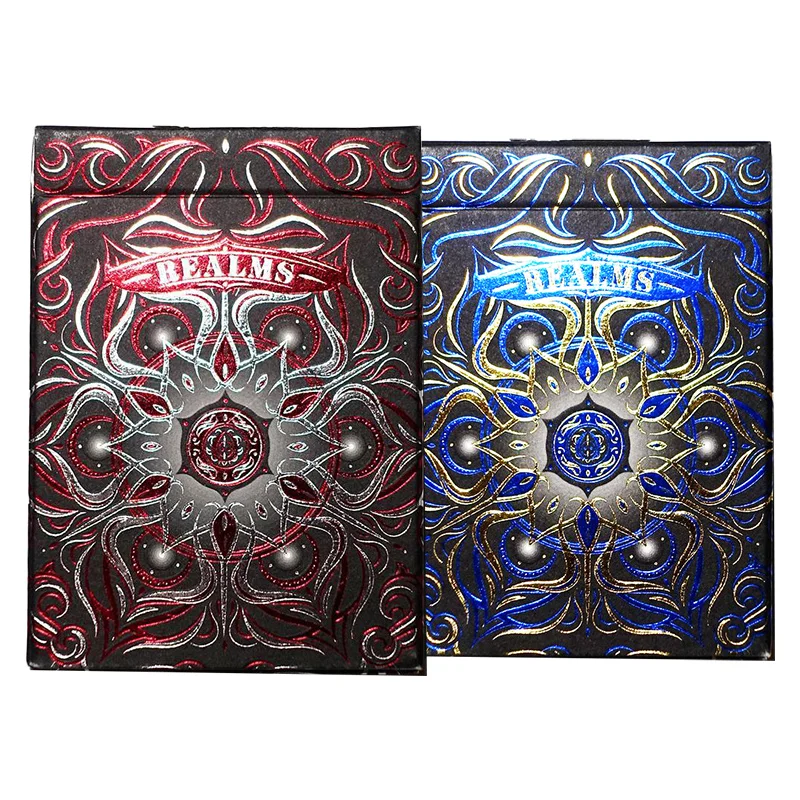 1 шт. Realms игральные карты шесть карт для покера импортированные Magic Dekc реквизит Запечатанный