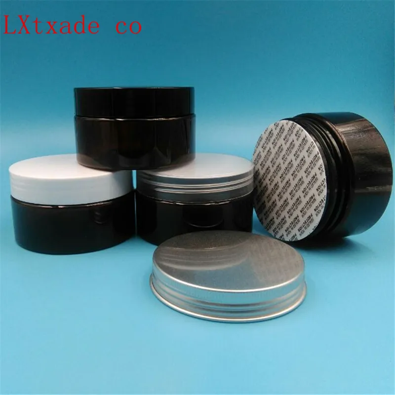 100g/ml Brown Palm Red Plastic Lucifugal Bottles Jar Bath Salt Ceram Lotion Pomade Eye Gel Small Sample Packing | Красота и здоровье