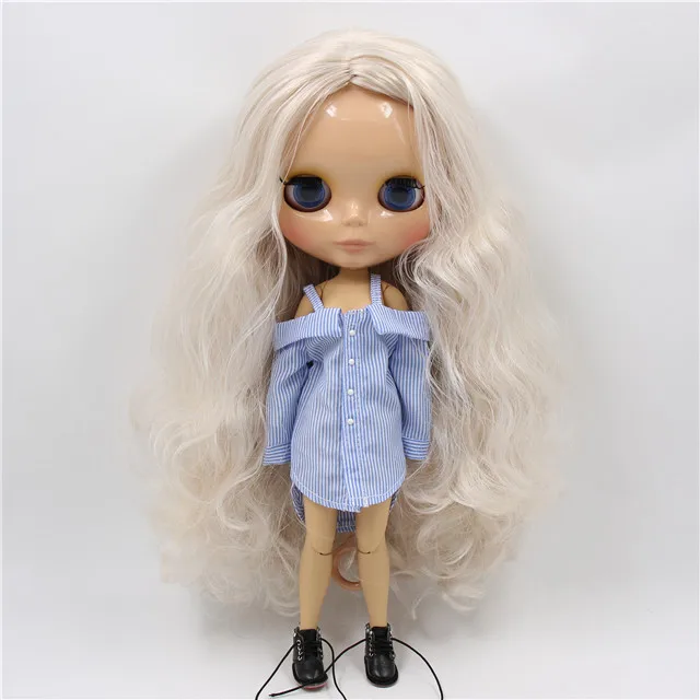 doll clothes shoes Ледяные дни Фортуны завод blyth кукла супер черная кожа тон темная кожа короткие красные волосы тело 1/6 30 см BL1248 - Цвет: doll clothes shoes