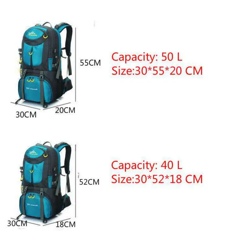 40L 50L водонепроницаемый рюкзак Hiker Wayfarer сумка для альпинизма спорта на открытом