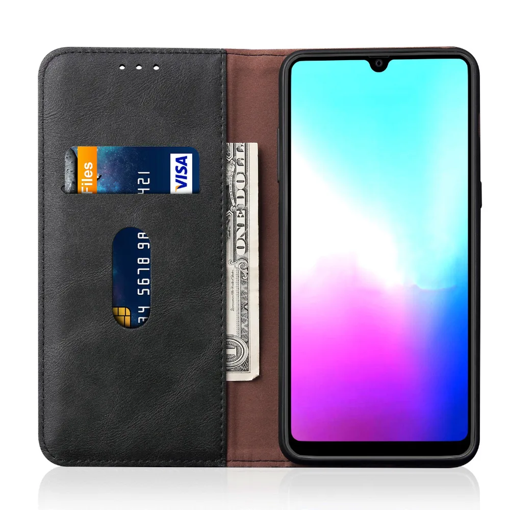 Кожаный флип чехол для Etui Hawei Коврики 20 Pro Lite Nova 2 S 3i 4 Honor 7A 8X 9i 10 V20 10 Lite Бумажник откидная крышка чехол-книжка