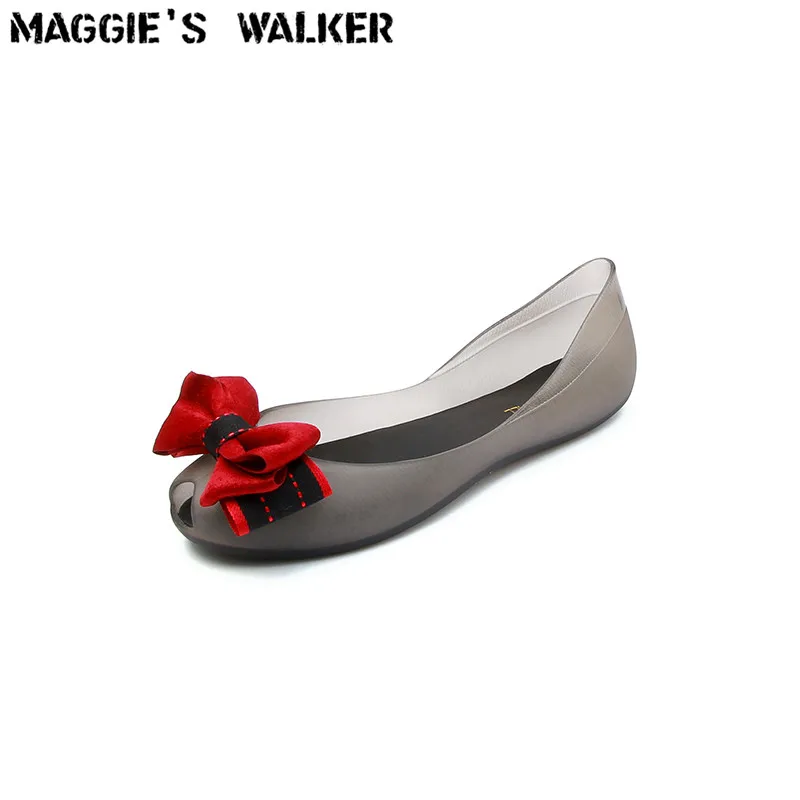 

Женская пляжная обувь с кристаллами Maggie's Walker, прозрачные сандалии, летние модные сандалии на танкетке конфетных цветов без застежек, размер...