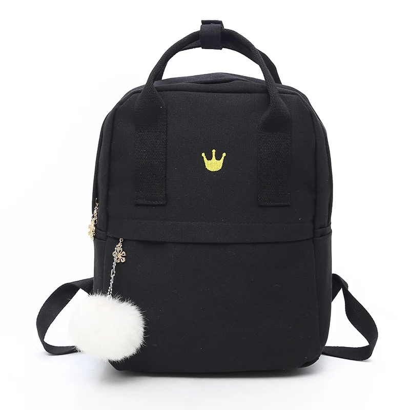 Женский рюкзак для школьников и подростков винтажный стильный школьный из