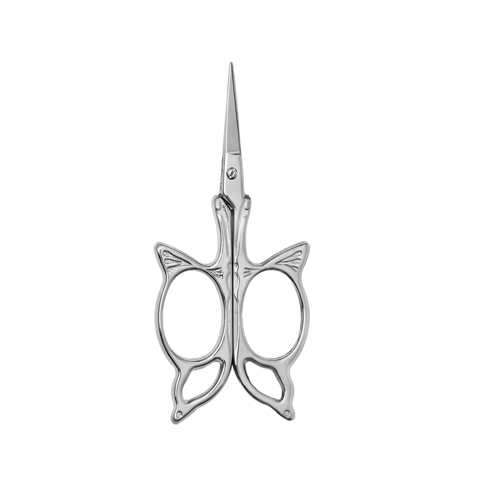 sliver LMDZ винтажные ножницы, ретро ножницы для шитья, ножницы для шитья и рукоделия, аксессуары для портного, 4 цвета - Цвет: sliver
