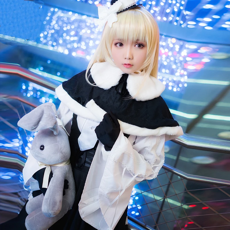 Маскарадный костюм kasugano Sora для девочки Yosuganosora Shrine зимнее платье костюмы в